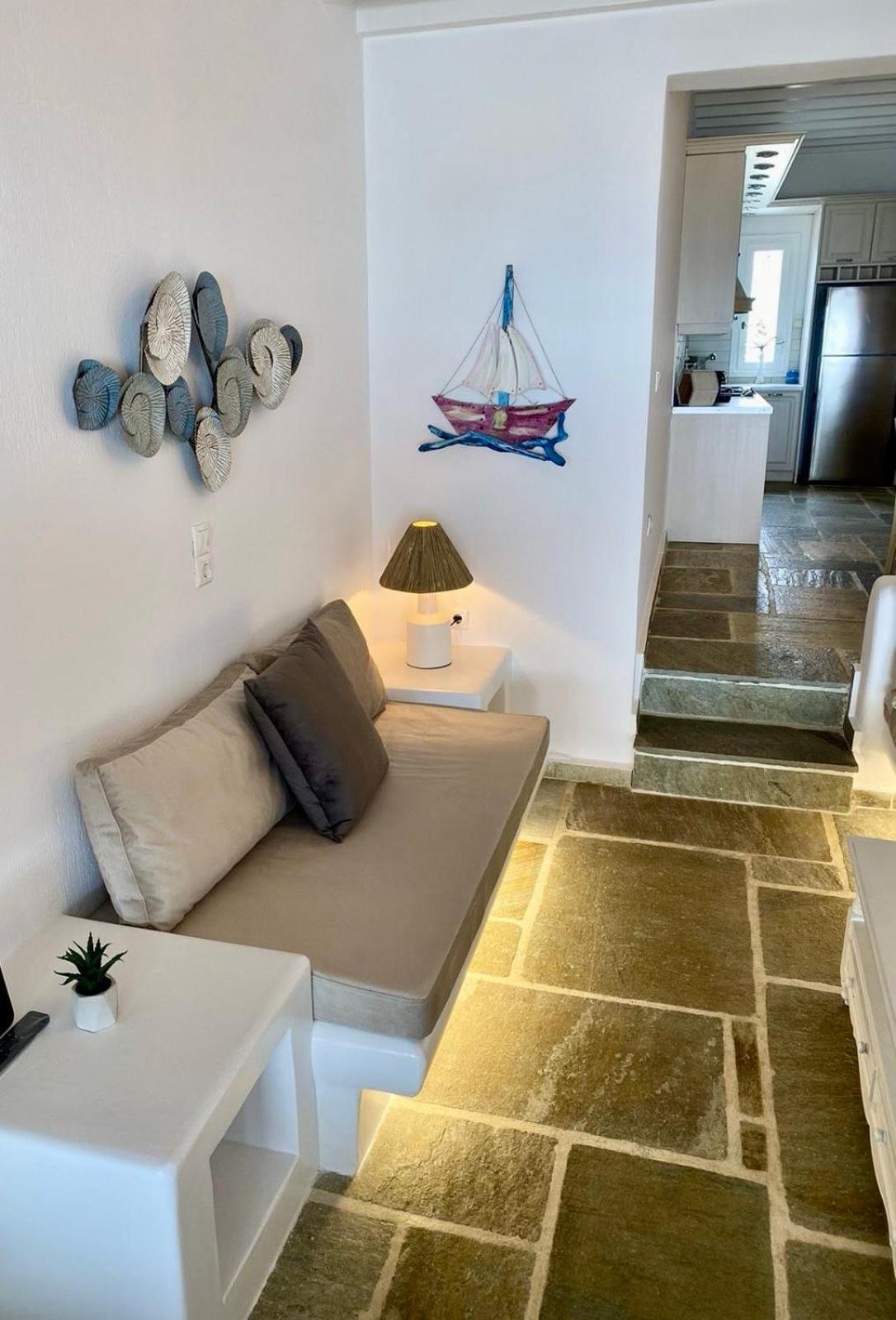 Sensus Mykonos Apartment Kalafatis Bagian luar foto