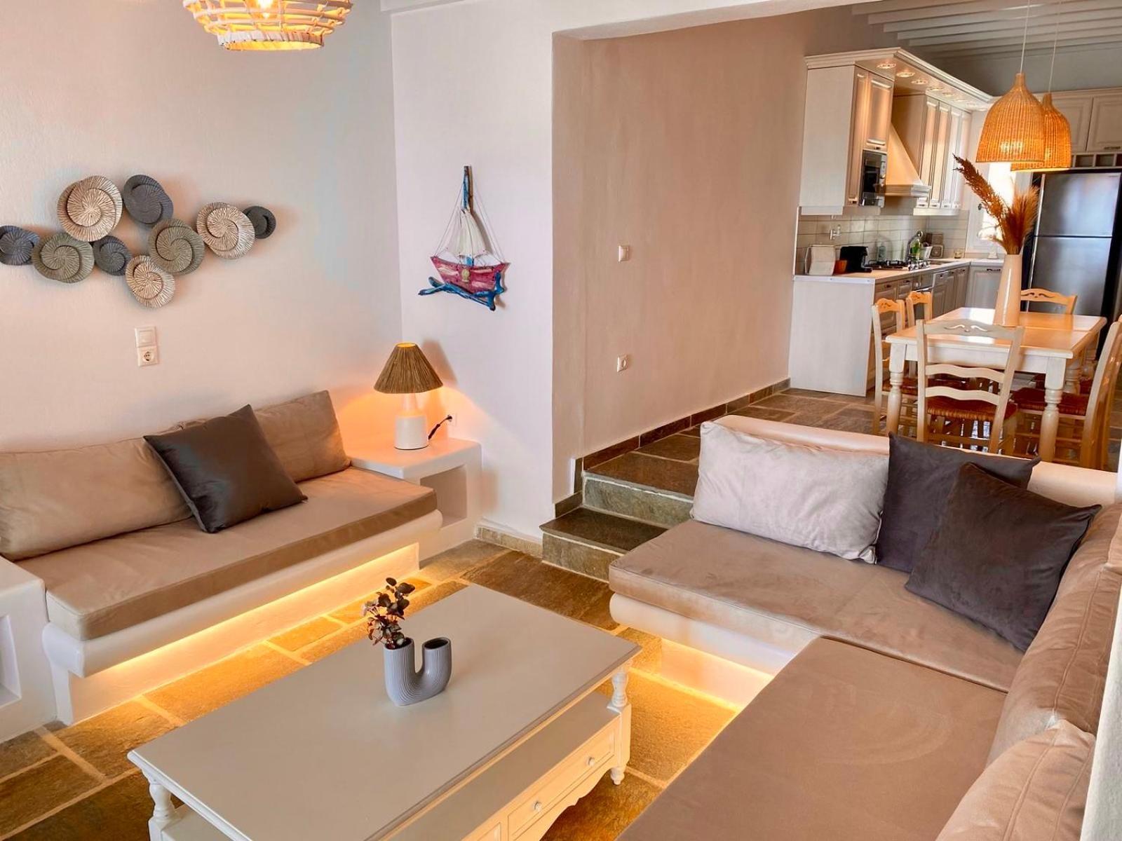 Sensus Mykonos Apartment Kalafatis Bagian luar foto