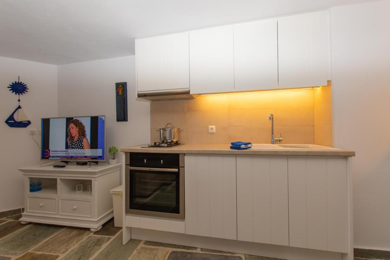 Sensus Mykonos Apartment Kalafatis Bagian luar foto